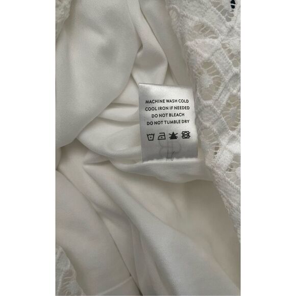 Baltic Born‎ White Aria Lace Column Dress Size Small - Picture 5 of 5